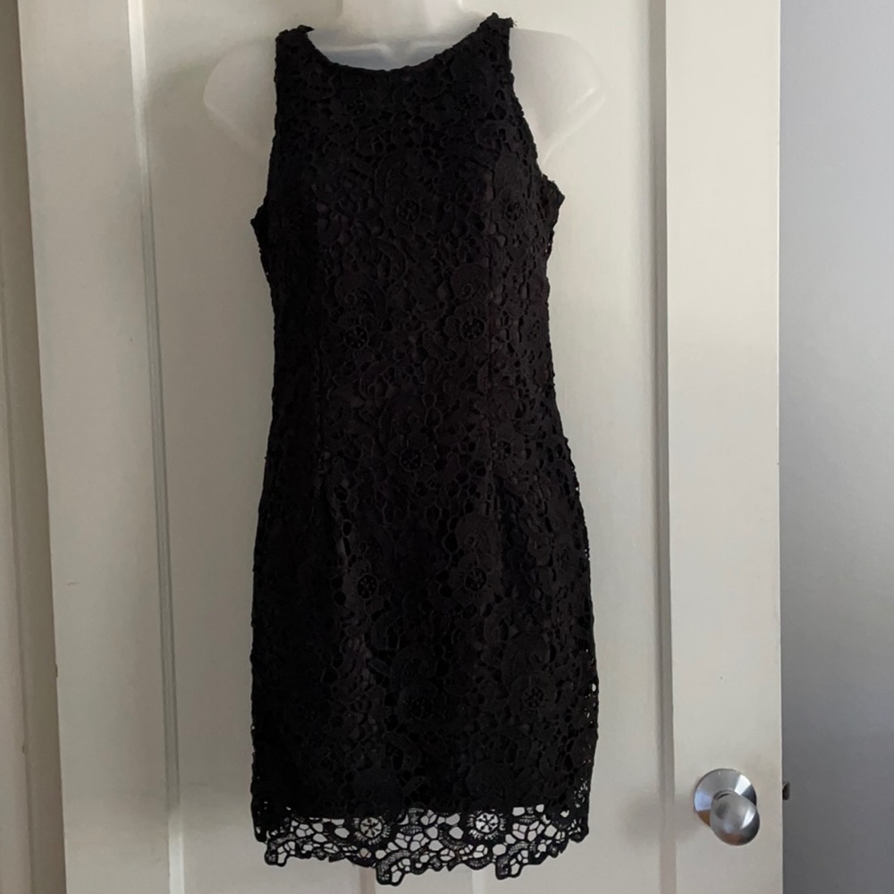 New With Tags Tobi black lace crochet dress